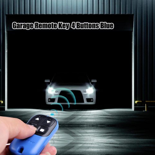 Xhorse XKXH04EN Wire Remote Key Garage Door 4 Buttons Blue English 5pcs/lot
