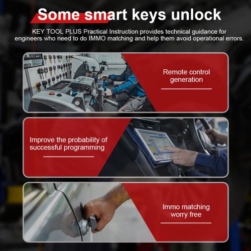 GODIAG Xhorse Key Tool Plus Practical Instruction Answers Books For Locksmith Vehicle Maintenance Engineer