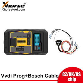 Xhorse VVDI Prog Programmer + Bosch ECU Adapter support ISN DME Prog