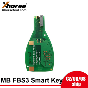 Xhorse VVDI Universal Mercedes Benz FBS3 Keylessgo Smart Key 433/315 Mhz Get 1 Free Token for VVDI MB