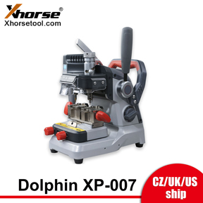 Xhorse DOLPHIN XP-007 XP007 Manual Key Cutting Machine For Laser Dimple and Flat Keys