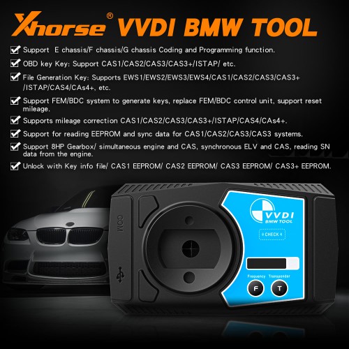 Xhorse XDBM00EN VVDI BMW Tool BMW Coding and Programming Tool with Free Mini Key Tool