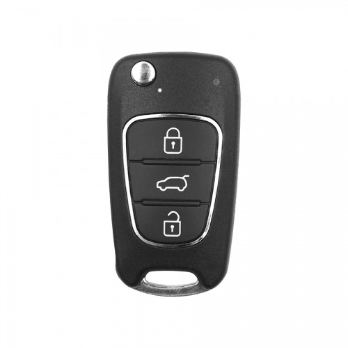 Xhorse XNHY02EN Wireless Remote Key Hyundai Flip 3 Buttons English 5pcs/lot