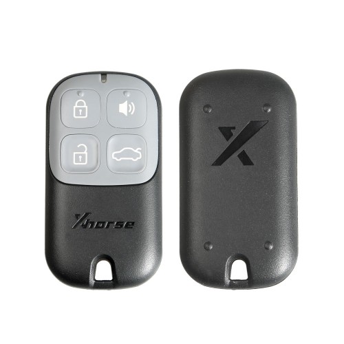 Xhorse XKXH00EN Wire Remote Key Shell Separate 4 Buttons Black English 5pcs/lot
