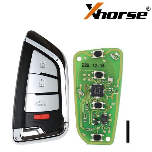 Xhorse XSKF20EN Smart Remote Key Knife Style 4 Buttons English 5pcs/lot