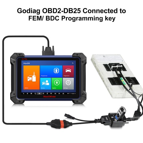 GODIAG FEM/BDC Test Platform Works with Xhorse Key Tool Plus Pad CGDI BMW 