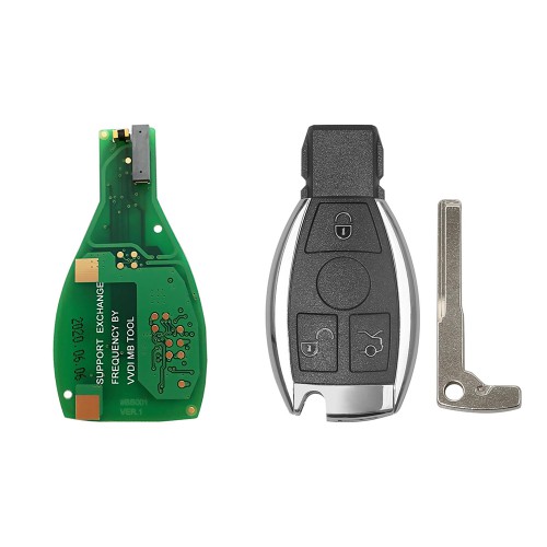 [UK/EU/US Ship] Xhorse VVDI Benz FBS3 Keylessgo Smart Key 433/315 Mhz with Key Shell 3 Button Get 1 Free Token for VVDI MB