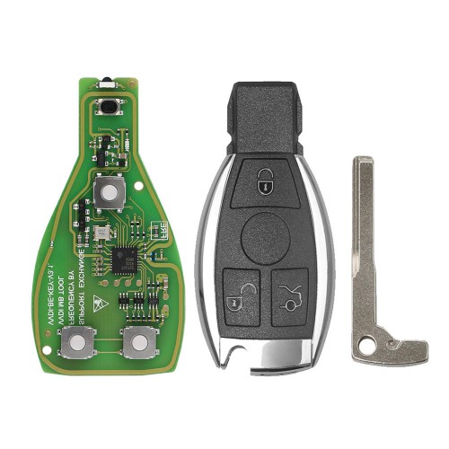 [UK/EU/US Ship] Xhorse XNBZ01 VVDI BE Key Pro Mercedes Benz Smart Key Shell 3 Button Get 5 Free Tokens for VVDI MB Tool 5pcs/lot