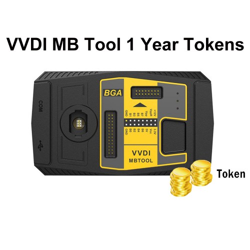 One Year Unlimited Tokens for VVDI MB Tool Password Calculation