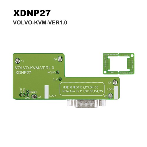 Xhorse XDNPP2CH Adapters Solder-free Volvo 3PCS Set For Xhorse MINI PROG and Key Tool Plus