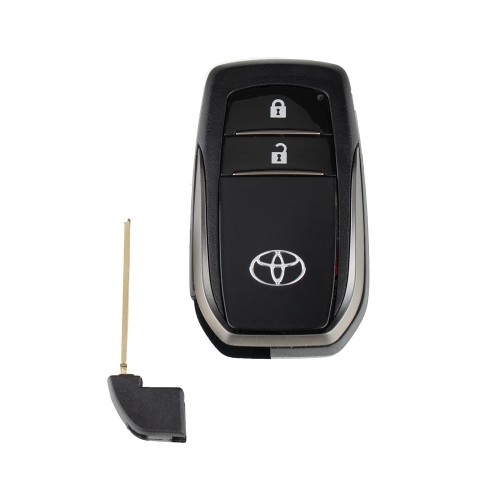 Toyota XM Smart Key Shell 1587 Type RAV4 2 Buttons with Logo For XM Key 5pcs/lot