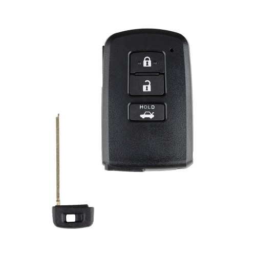 Toyota XM Smart Key Shell 1744 Type 3 Buttons with logo For XM Key 5pcs/lot