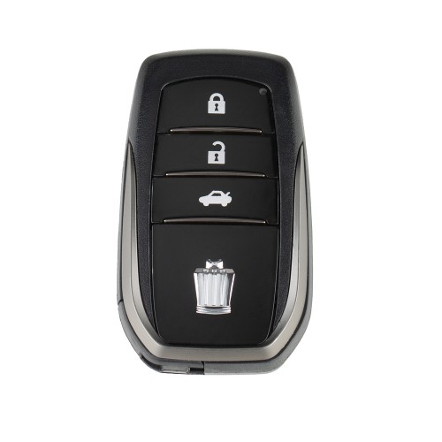 Toyota Crown Truck XM Smart Key Shell 1689 Type 3 Buttons with logo For XM Key 5pcs/lot