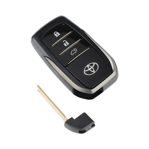 Toyota Prado 930 SUV XM Smart Key Shell 1620 Type 3 Buttons with logo For XM Key 5pcs/lot