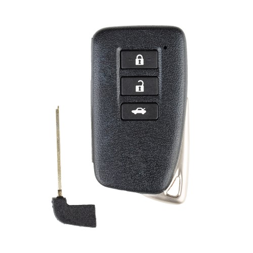 Toyota Lexus XM Smart Key Shell 1590 Type 3 Buttons with logo For XM Key 5pcs/lot