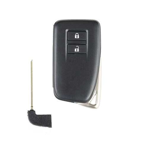 Toyota Lexus XM Smart Key Shell 1625 Type 2 Buttons with logo For XM Key 5pcs/lot
