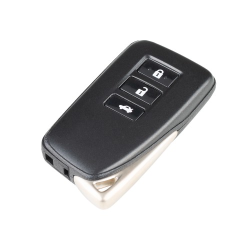 Toyota Lexus XM Smart Key Shell 1659 Type 3 Buttons with logo For XM Key 5pcs/lot