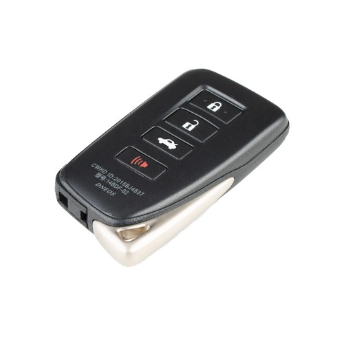 Toyota Lexus XM Smart Key Shell 1626 Type 4 Buttons with logo For XM Key 5pcs/lot