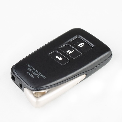 Toyota Lexus XM Smart Key Shell 1662 Type 3 Buttons with logo For XM Key 5pcs/lot