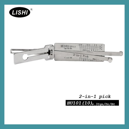 LISHI HU101 2-in-1 Auto Pick and Decoder for Ford/Jaguar/Land Rover/Volvo