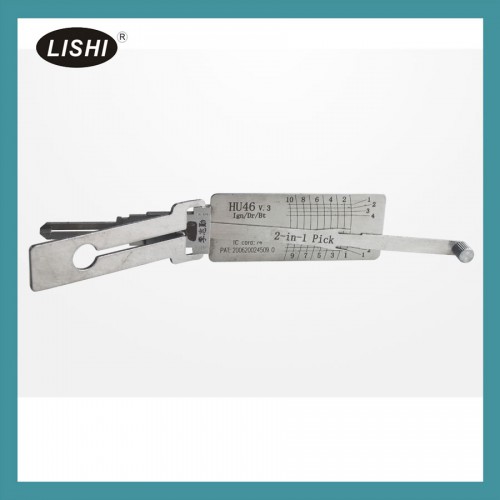 Lishi Full Set 77Pcs 2 in 1 Auto Pick and Decoder Locksmith Kit
