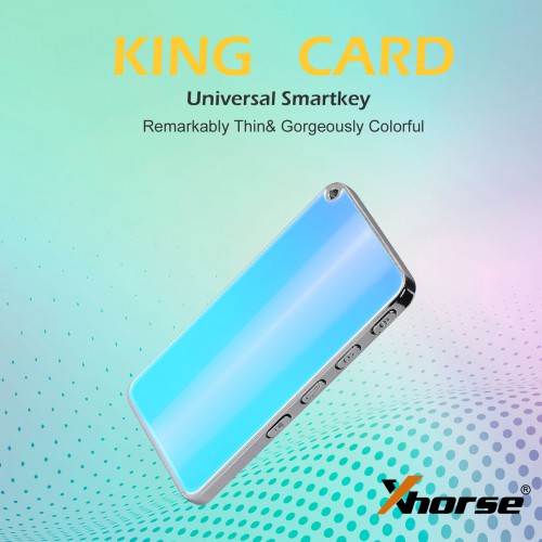 [IN STOCK] Xhorse XSKC04EN XSKC05EN King Card Key Slimmest Universal Smart Remote 4 Buttons Key