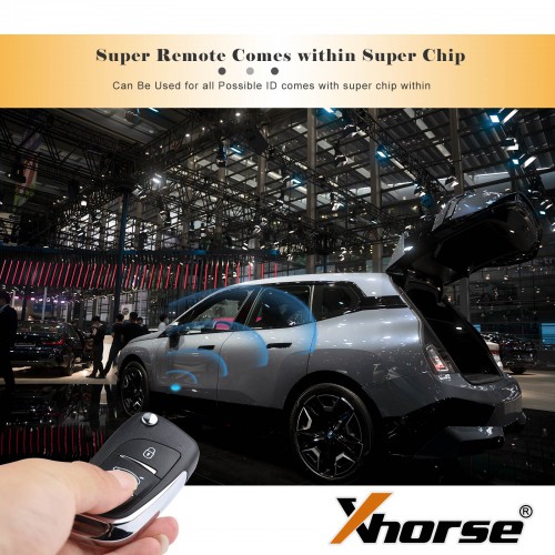 [UK/EU/US Ship] Xhorse XEDS01EN Super Remote Key DS 3 Buttons Built-in Super Chip English 5pcs/lot