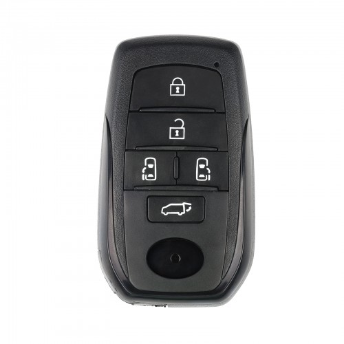 [IN Stock] Xhorse XSTO20EN Toyota XM38 Smart Key 5 Buttons key shell