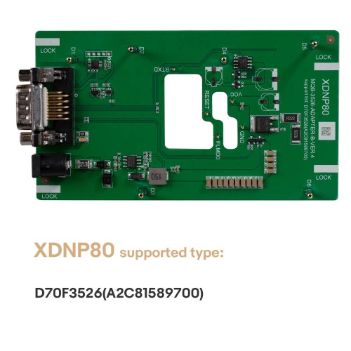 Xhorse XDNPM2GL MQB48 Non-BGA Solder Free Adapter 7pcs For Multi-Prog/VVDI Prog/Key Tool Plus