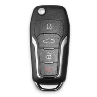 [UK/EU/US Ship] Xhorse XNFO01EN Wireless Remote Key Ford 4 Buttons English 5pcs/lot
