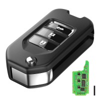 [$49.99 UK/EU/US Ship] Xhorse XNHO00EN Wireless Remote Key Honda Flip 3 Buttons English 5pcs/lot