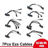 [UK/EU/US Ship] 7PCS Mercedes All EZS Bench Test Cable for W209/W211/W906/W169/W208/W202/W210/W639 Full Package