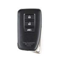 Toyota Lexus SUV XM Smart Key Shell 1663 Type 3 Buttons with logo For XM Key 5pcs/lot
