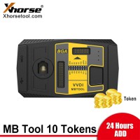 [24Hours Add] 10 Tokens for VVDI MB Tool Mercedes Password Calculation