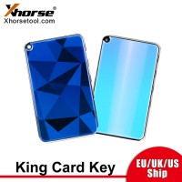 [Pre-order] Xhorse XSKC04EN XSKC05EN King Card Key Slimmest Universal Smart Remote 4 Buttons Key