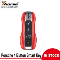 Xhorse XSPS01EN Smart Remote Key XM38 Porsche 4 Buttons Key English 5pcs/lot