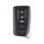 Toyota Lexus XM Smart Key Shell 1626 Type 4 Buttons with logo For XM Key 5pcs/lot