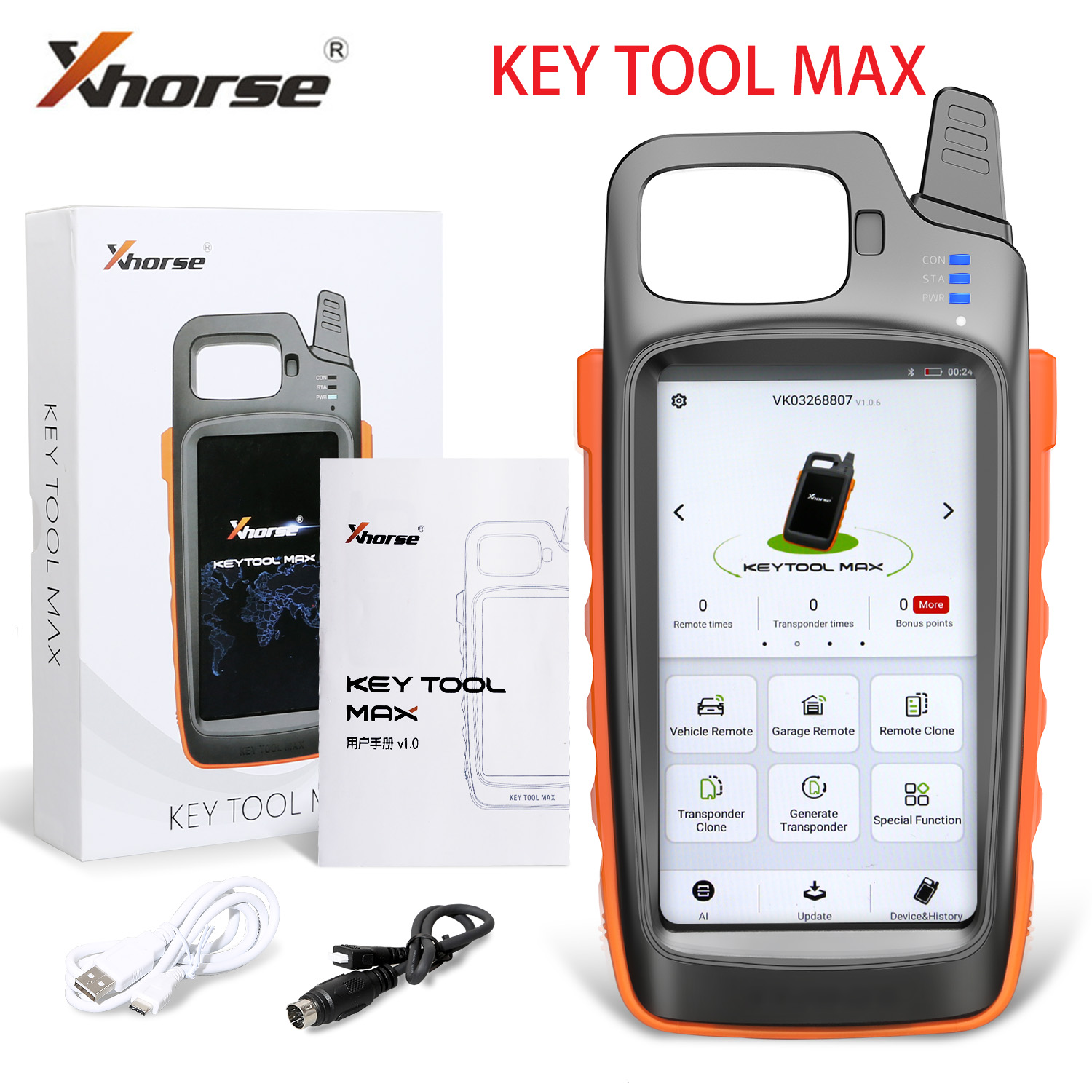Xhorse VVDI Key Tool MAX Remote and Chip Generator 