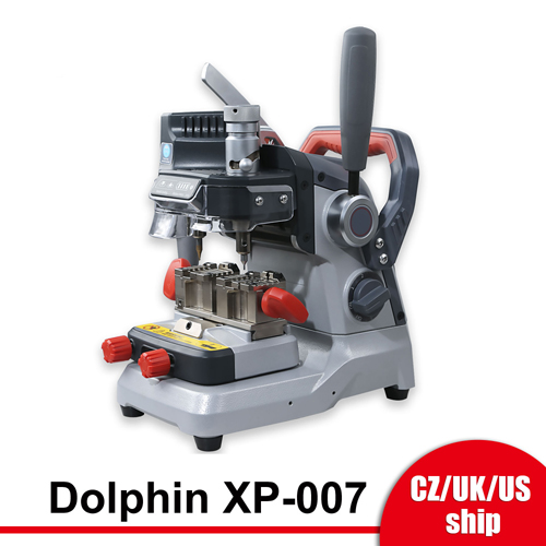 [UK/EU/US Ship] Xhorse DOLPHIN XP-007 XP007 Manual Key Cutting Machine For Laser Dimple and Flat Keys