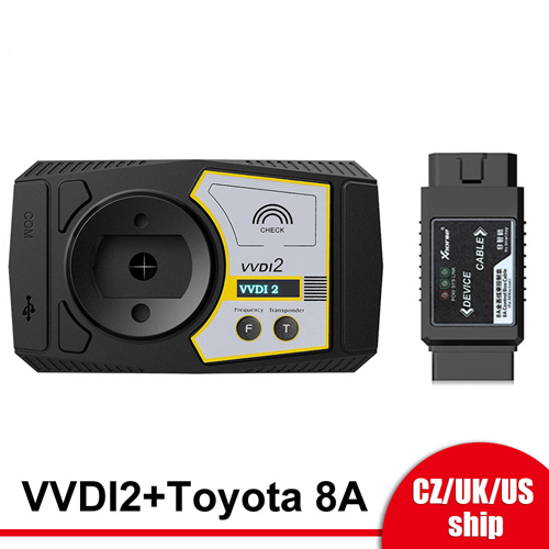 Xhorse VVDI2 Full 13 Authorization Version+Toyota 8A Non-smart Key Adapter