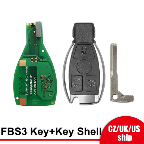 XHORSE VVDI für Mercedes Benz FBS3 Smart Key 433Mhz /315 Mhz Universal 