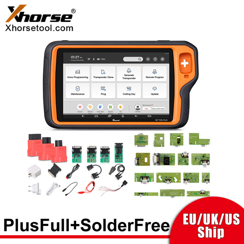 [EU/UK/US Ship] Xhorse VVDI Key Tool Plus Pad and 15pcs Mini Prog Solder-free Adapters