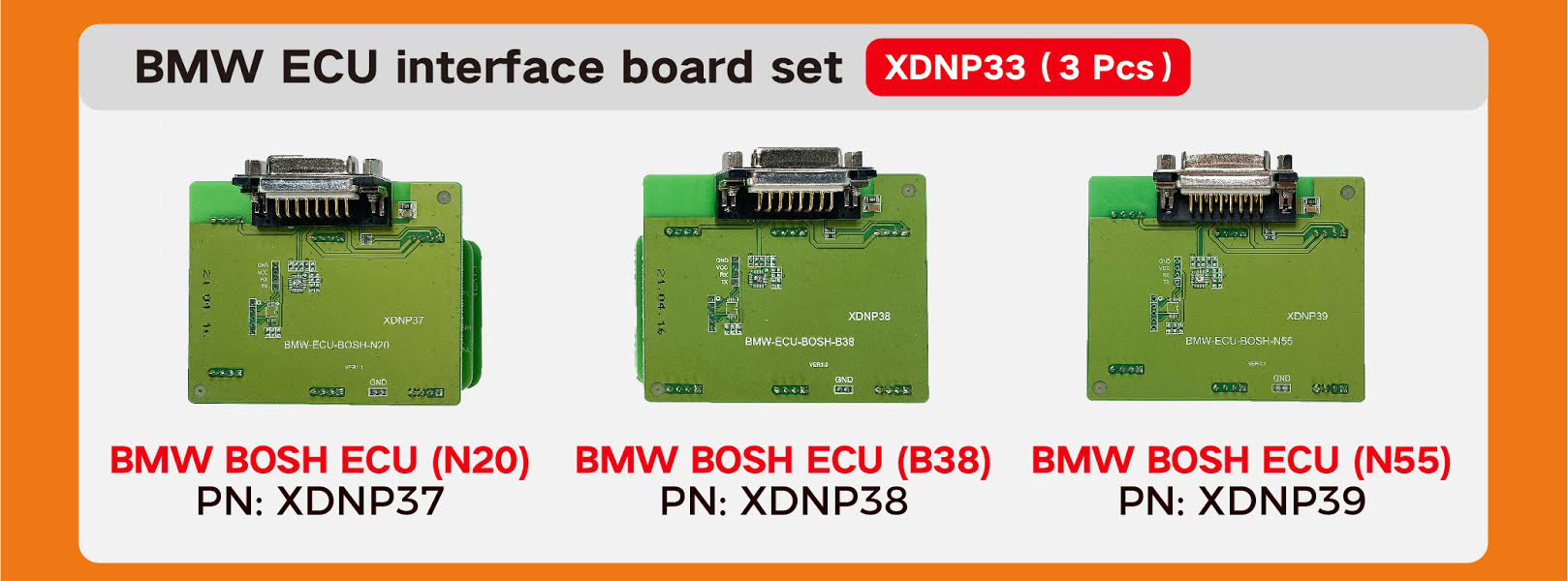 XDNP33 Adapter for BMW N20 B38 N55 ECU Interface
