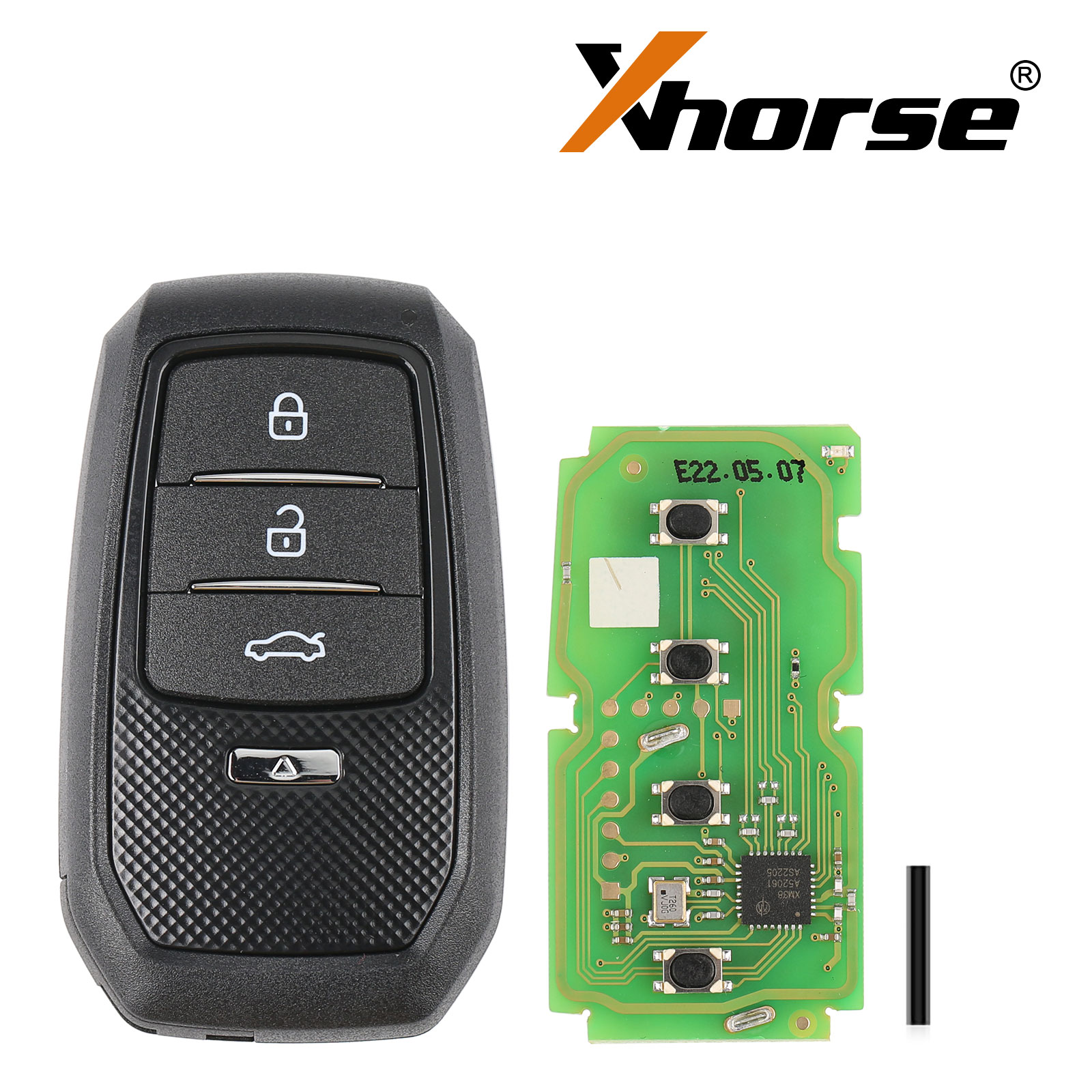 Xhorse XKTO01EN Wire Remote Key Fit For Toyota Flip 2 Buttons English 5pcs/lot